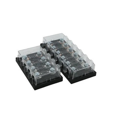 100A 48V ANM Mega Inline Holder Holder Bolt-Down 4 Way 6 Way Fuse Box